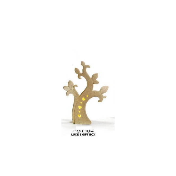 Albero stil. 16.3 cm. Porcellana mar-luce g.box | CarinCasa