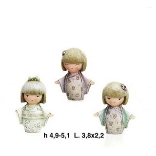 Giapponesina 5.1 cm. 3 as. Resina | CarinCasa