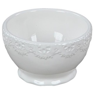 Ciotola colazione pizzo cm 12,5 x h7,5 | CarinCasa