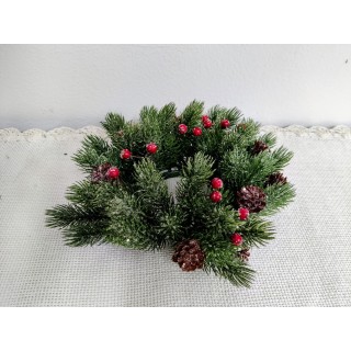 Corona pino ghiacciato | CarinCasa