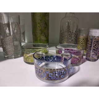 Set 3 coppette kaf mix Egizia 5x9 cm | CarinCasa