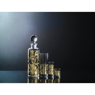 6 pezzi biccheri vodka fontainebleau oro | CarinCasa