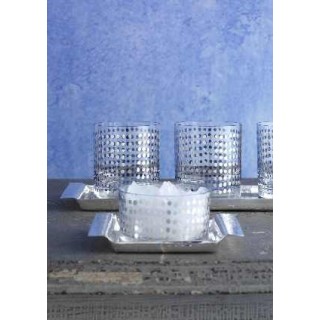 Confezione 6 biccheri pallotto blu Egizia | CarinCasa