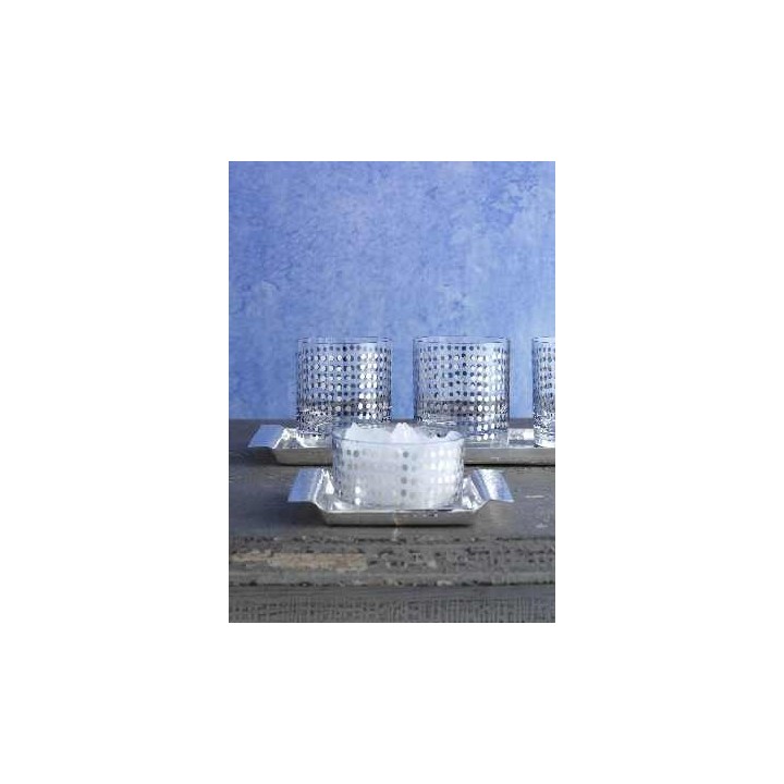 Confezione 6 biccheri pallotto blu Egizia | CarinCasa