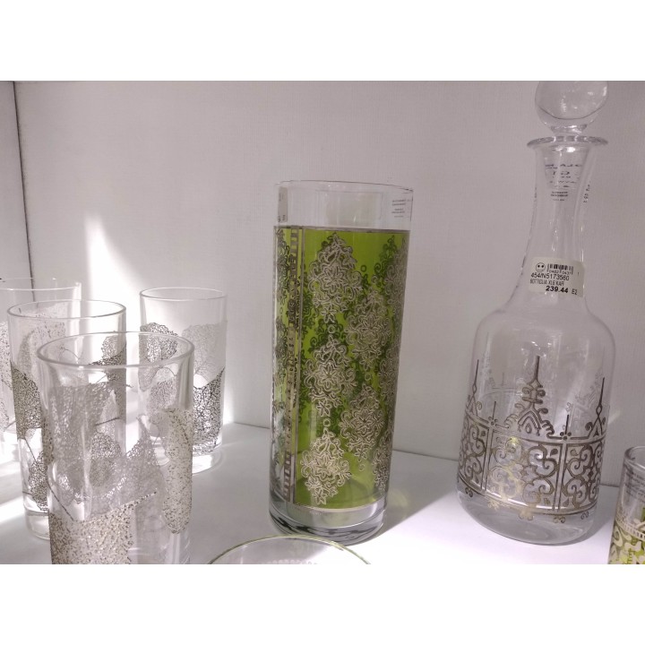 Vaso gemma lime 9x23,5 cm | CarinCasa