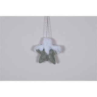 Stella di natale juta grigia | CarinCasa