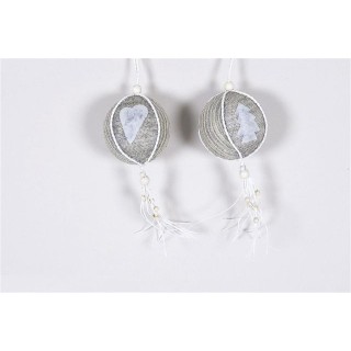 Sfera di tessuto assortiti 8,5 cm | CarinCasa