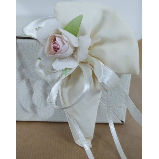 Sacchetto cono chanel con tirante panna | CarinCasa