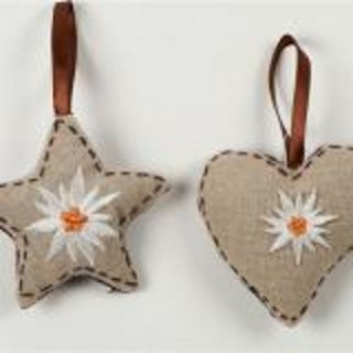 Addobbo natale tessuto | CarinCasa