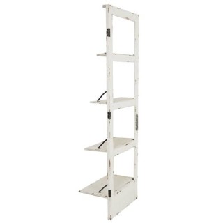 Etagere porta bianco 4 ripiani | CarinCasa