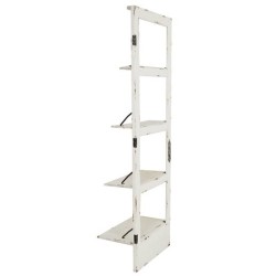 Etagere porta bianco 4 ripiani