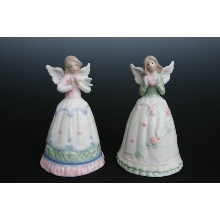 Campana fata celeste con cuore | CarinCasa