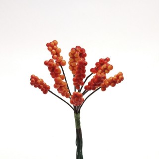 Decoraz. Pallini arancio bust.72 | CarinCasa