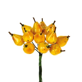 Pera mini lucida gialla cm 2 | CarinCasa