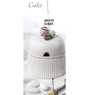 Zuccheriera 10 cm.porcel-g.box | CarinCasa