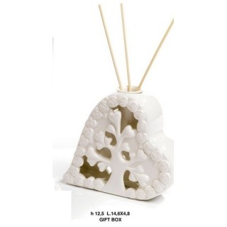 Diffondipr. Cuore/alb-rose 14.6 cm. Porc. G.box | CarinCasa