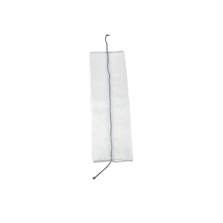 Tubolare tirante alto organza Grigio cm 32x11 | CarinCasa