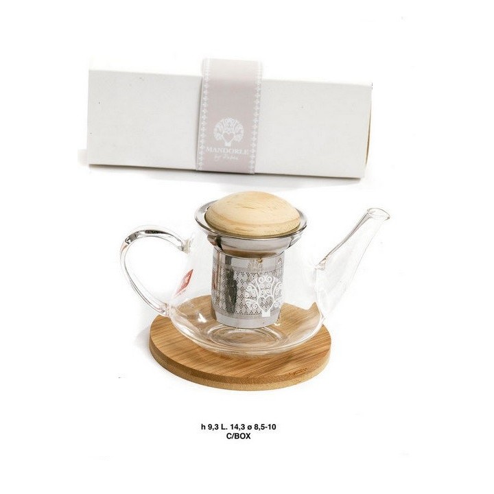 Set teiera-inf-vas. 14.3 cm. Vet-leg-met. G.box | CarinCasa