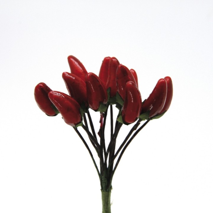 Peperoncino mini rosso cm 1.5 | CarinCasa