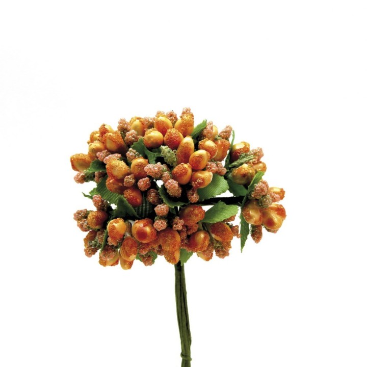 Pistilli glitterati arancio bust.72 | CarinCasa