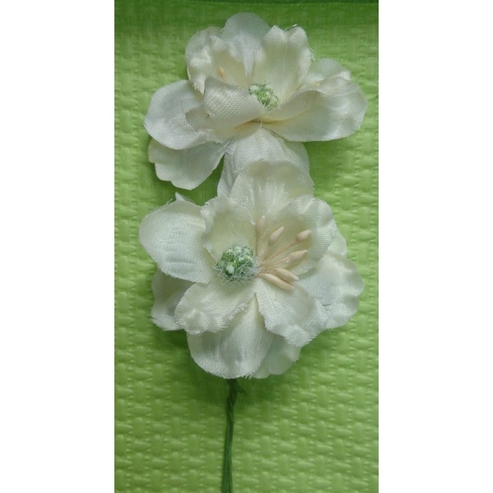 Fiore stoffa bianco | CarinCasa