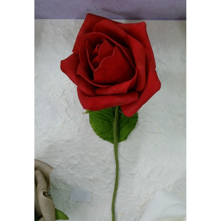 Rosa polifoam stelo gr. Rosso bust.8 | CarinCasa