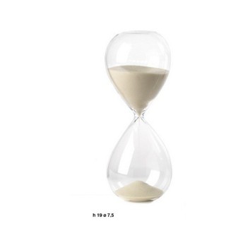 Clessidra 19 cm. Vetro | CarinCasa