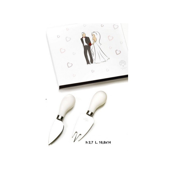 Set colt-forch. Form. 16.8 cm. Metal c.box | CarinCasa