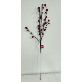 Ramo multiplo dl bacche 123 cm rosso | CarinCasa