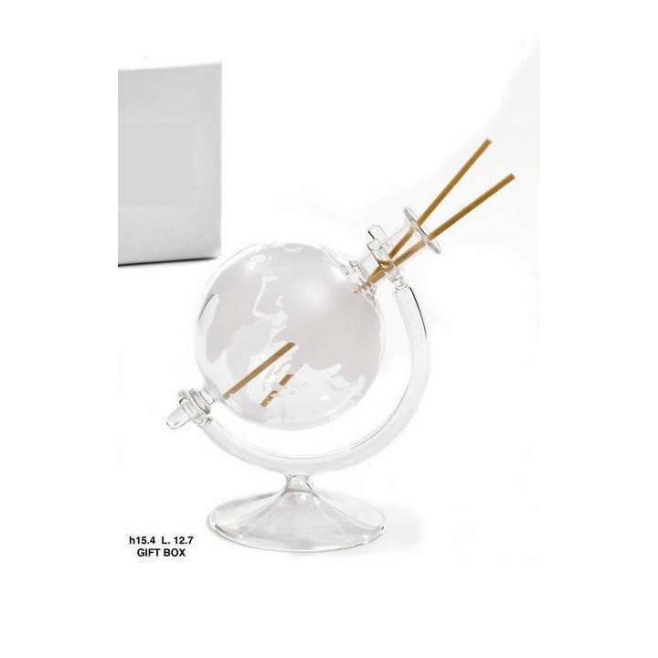 Mappamondo 15.4 cm. Vetro g.box | CarinCasa