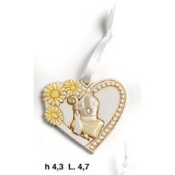 Cuore/mitria-pastorale 4.7 cm. Resina-ap