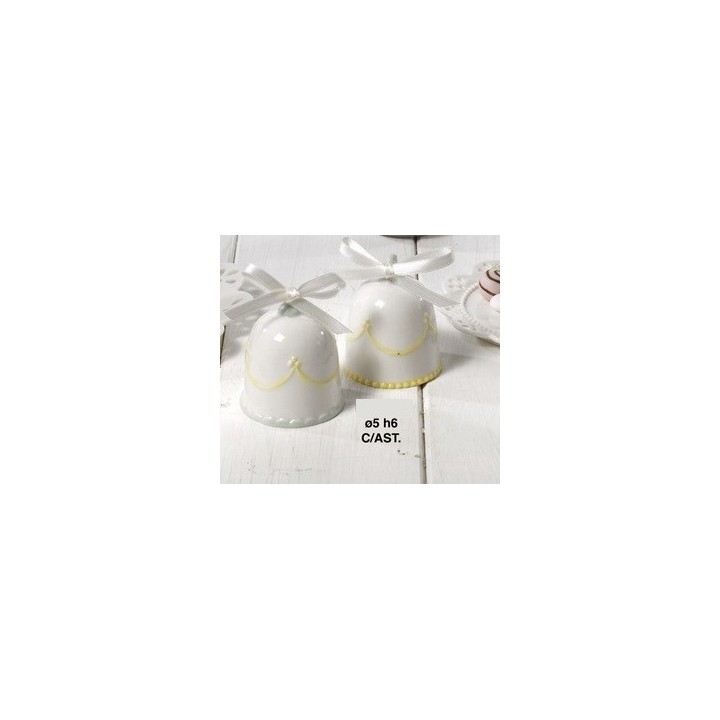 Campanel. 6 cm.2 as.porc-g.box | CarinCasa