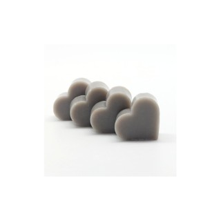 Sapone cuore piccolo grigio | CarinCasa