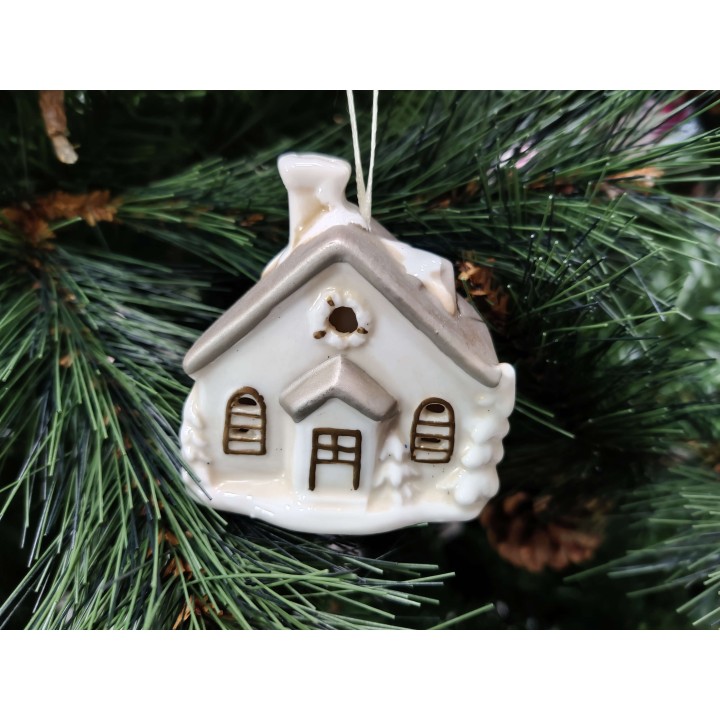 Casetta in porcellana a led 5 x 8 cm | CarinCasa