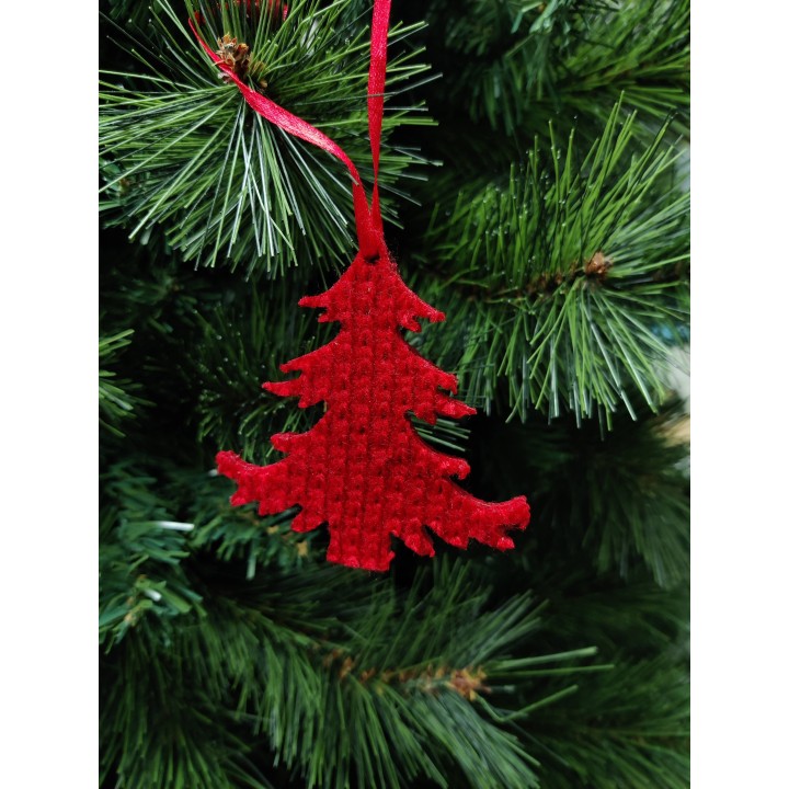 Abete in lana set da 9 pezzi cm 5 | CarinCasa