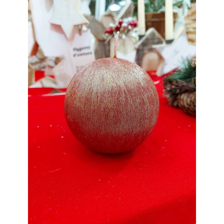 Candela sfera struct Rossa | CarinCasa