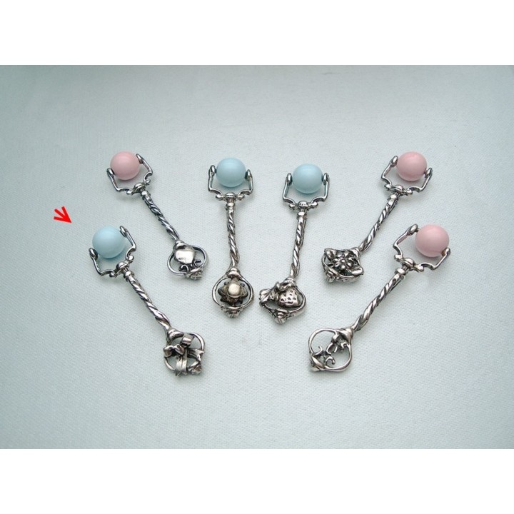 Sonaglio mini fiocco sheffield | CarinCasa