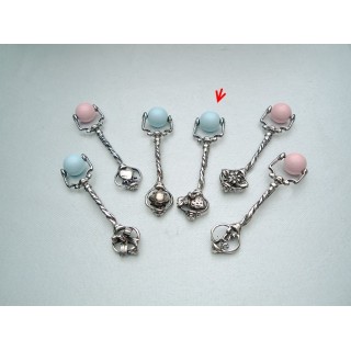 Sonaglio mini fragola sheffield | CarinCasa