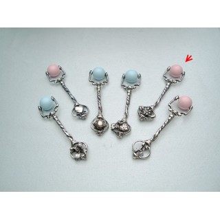 Sonaglio mini fiore sheffield | CarinCasa