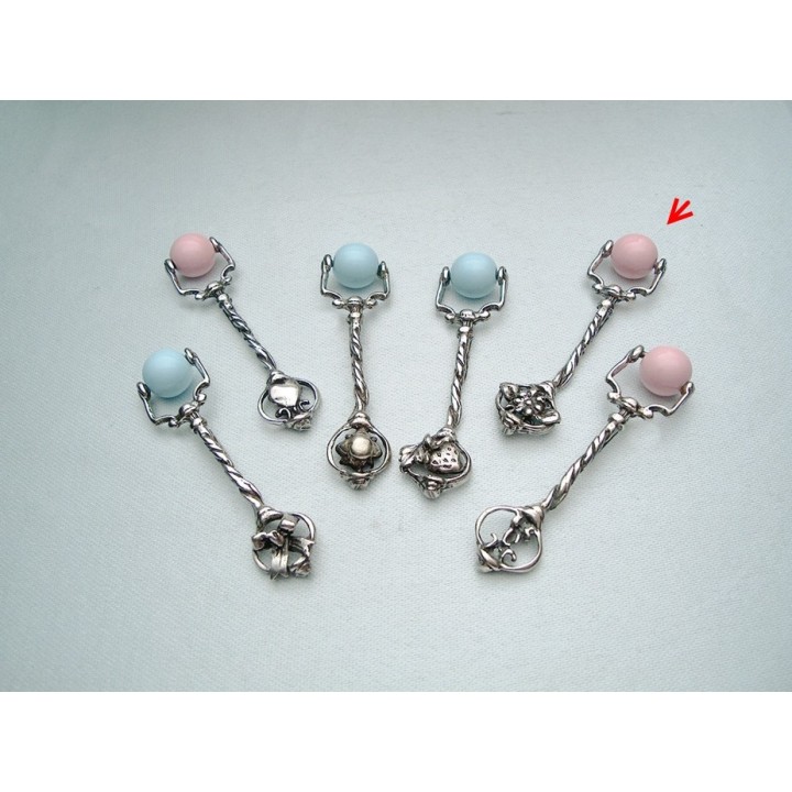 Sonaglio mini fiore sheffield | CarinCasa