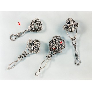 Sonaglio traforo cuore sheffield | CarinCasa