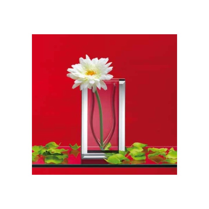 Vaso specchiato liscio 18 cm | CarinCasa