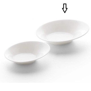 Carlotta/ramada ovale fondo 14 x 10 cm | CarinCasa