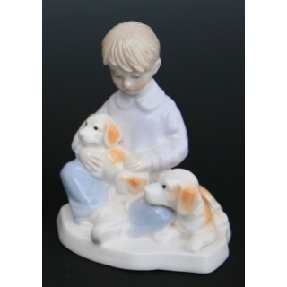 Bimbo con cani | CarinCasa