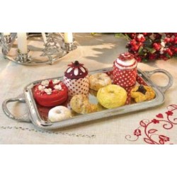 Vassoio rettangolare in silver gr.