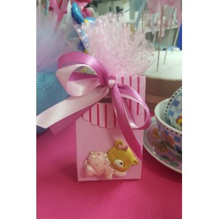 Carillon a forma di busta con orsetto femminuccia |…