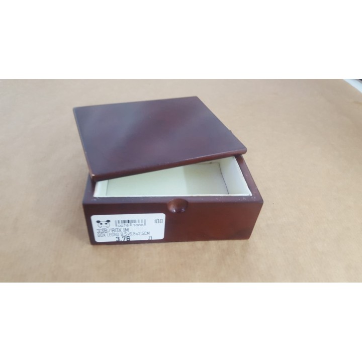 Box legno 8,5x6,5x2,5cm | CarinCasa