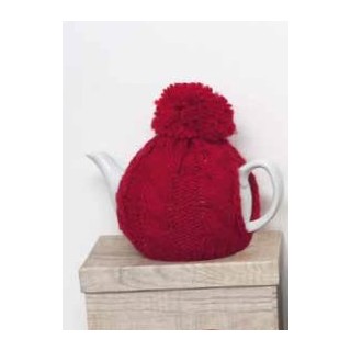 Teiera ceramica con maglia rossa in scatola 20 x 17 cm |…