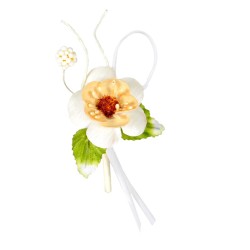 Rametto fiore crema  cm.11 imb.12/144/1440