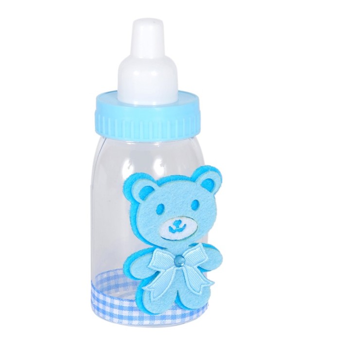 Biberon c/orsetto celeste | CarinCasa